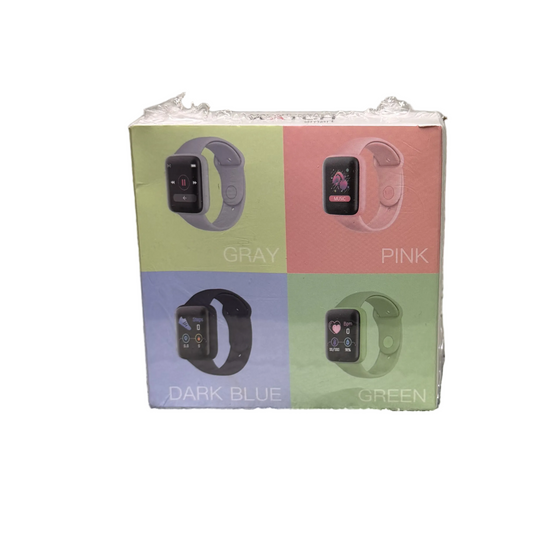 Macaron Color Smart Watch – Fitness & Activity Tracker with Health Monitoring