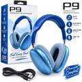 P9 Wireless Bluetooth Over-Ear Headphones – Hi-Fi Sound & Built-In Mic