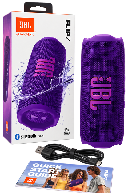 JBL Flip 7 Portable Waterproof Bluetooth Speaker