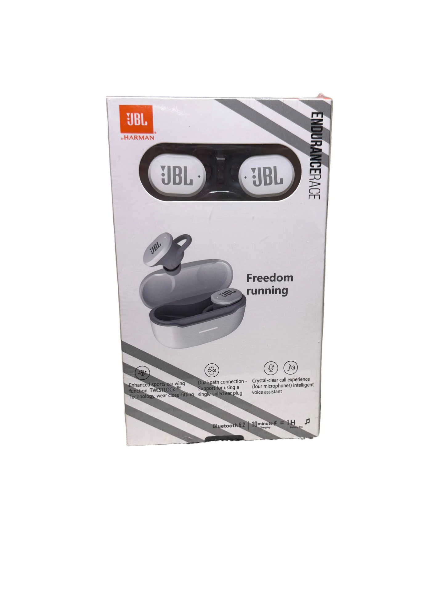 JBL Endurance Race True Wireless Sport Earbuds – IP67 Waterproof & Dustproof