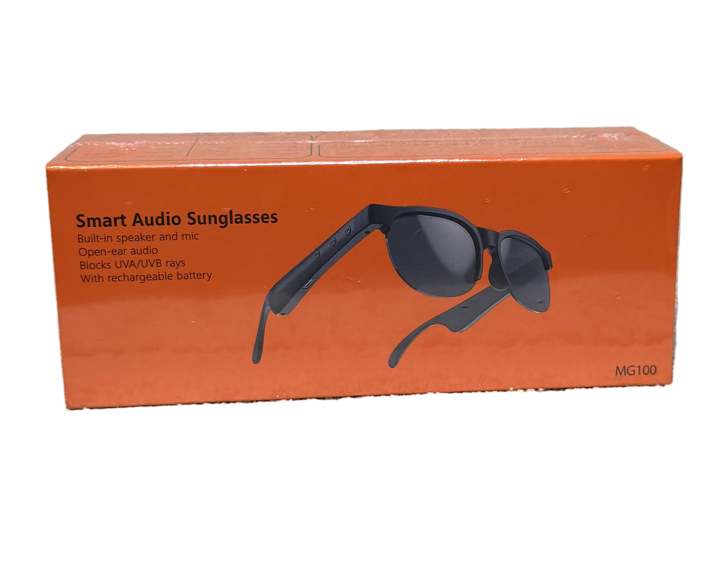 MG100 Smart Audio Sunglasses with Bluetooth, Built-In Speakers & Microphone Short