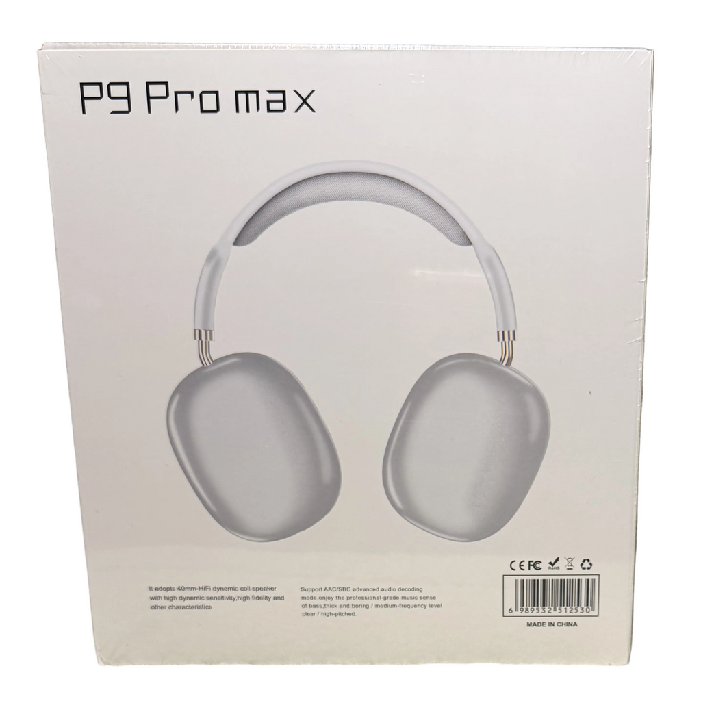 P9 Pro Max Wireless Over-Ear Headphones – Premium Stereo Headset