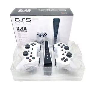 GS5 Gaming Console – 200 Built-In Games & 2 Wireless Controllers