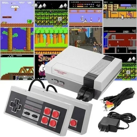 Mini Classic Retro Game System – 620 Built-In Games & 2 Controllers