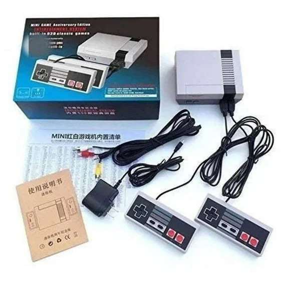 Mini Classic Retro Game System – 620 Built-In Games & 2 Controllers