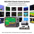 Mini Classic Retro Game System – 620 Built-In Games & 2 Controllers