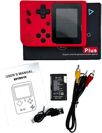 Game Box Plus Retro Handheld Gaming Console – Hundreds of Built-In Games