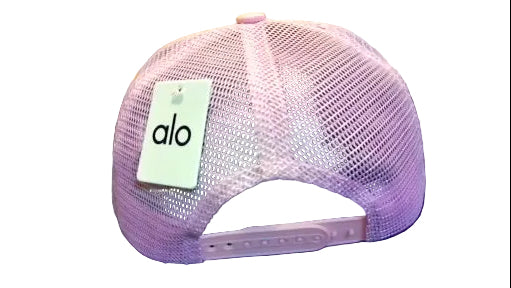 Alo Yoga Accessories Bundle – Fanny Pack, Pink Trucker Hat & 5 Pairs of Socks